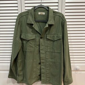 Madewell Military Green Field Jacket